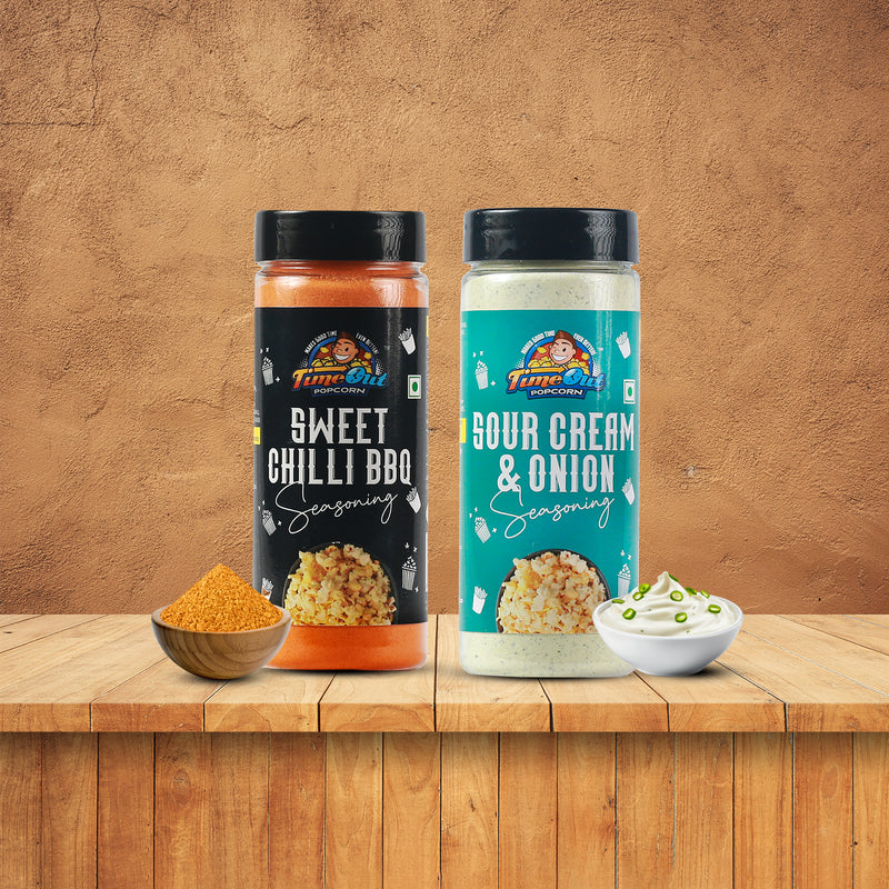 Chilli BBQ + Sour Cream & Onion Seasoning