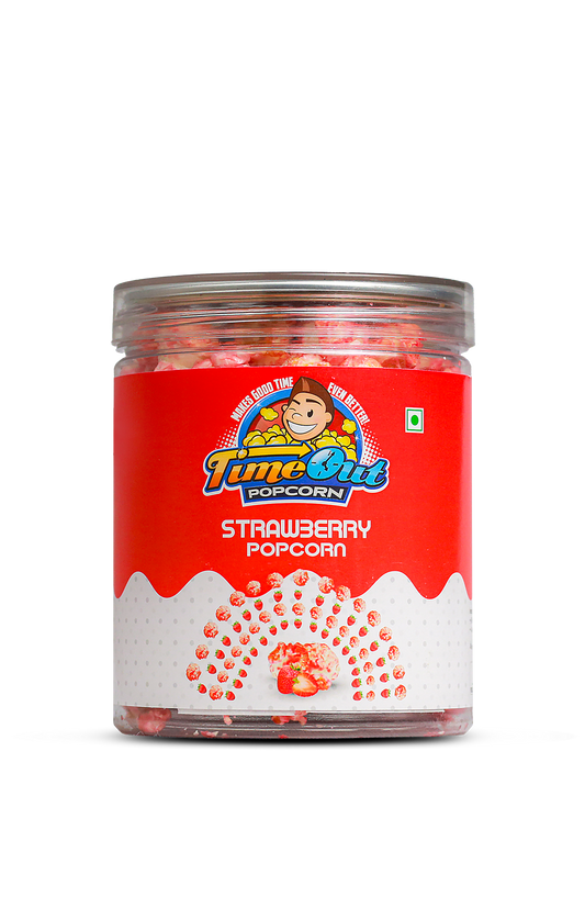 Caramel & Straberry Popcorn Pack of 2