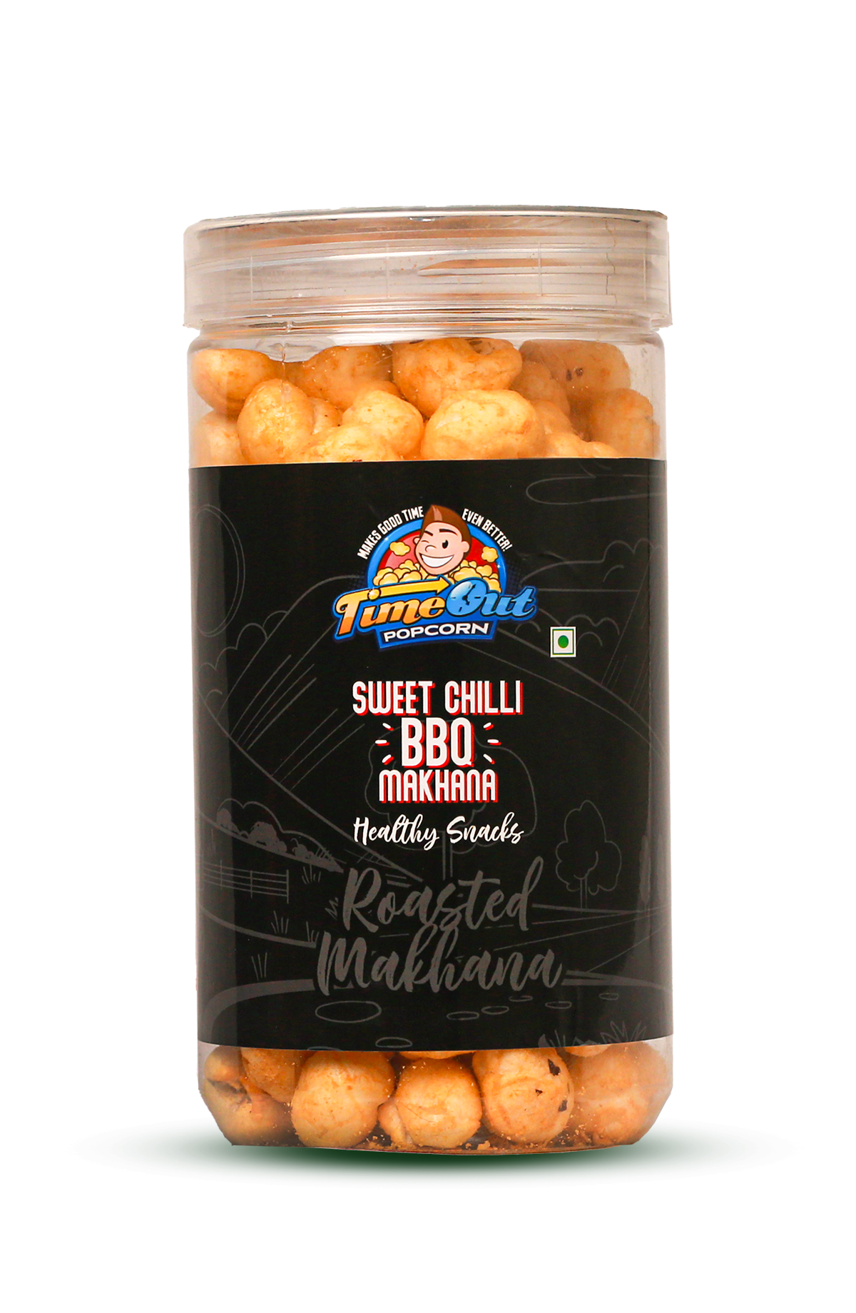 Cheese & Sweet Chili BBQ Makhana (Pack of 2)
