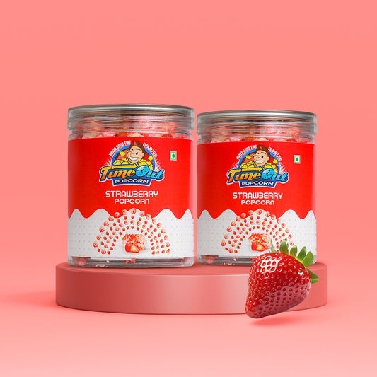 Straberry Popcorn Pack of 2