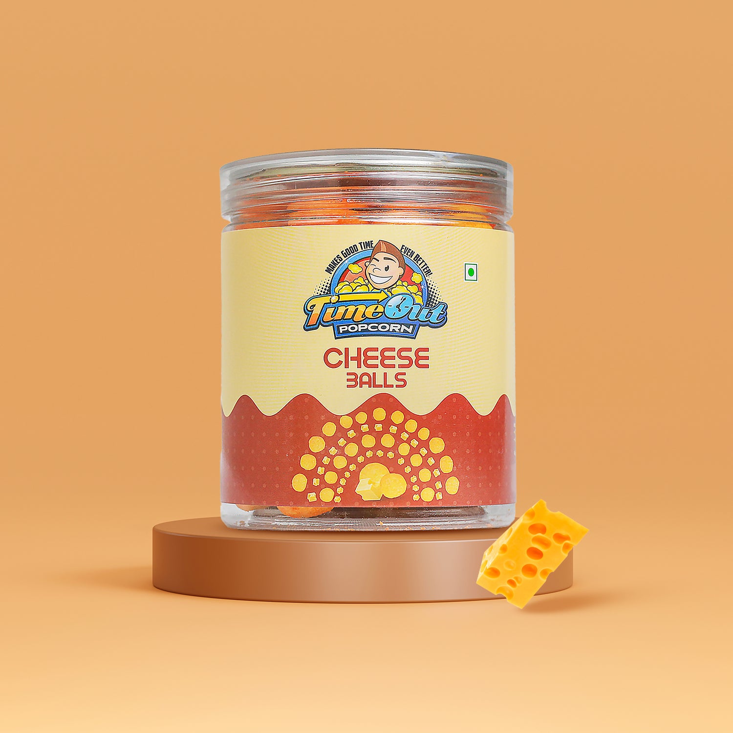 Cheese Balls – Crunchy & Roasted (Pack of 2 x 60g)