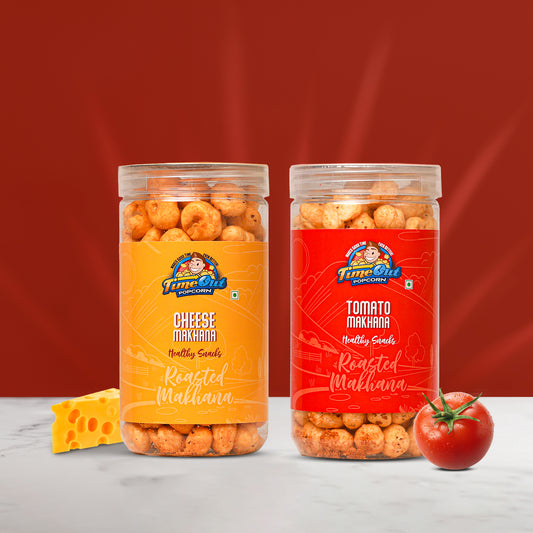 Cheese & Tomato Makhana Pack of 2