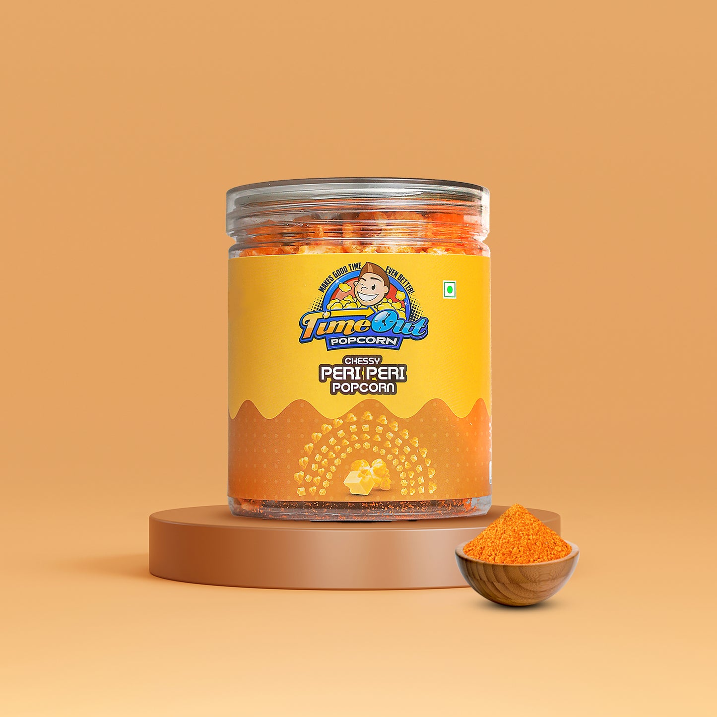 Cheesy Peri Peri Popcorn Pack of 2