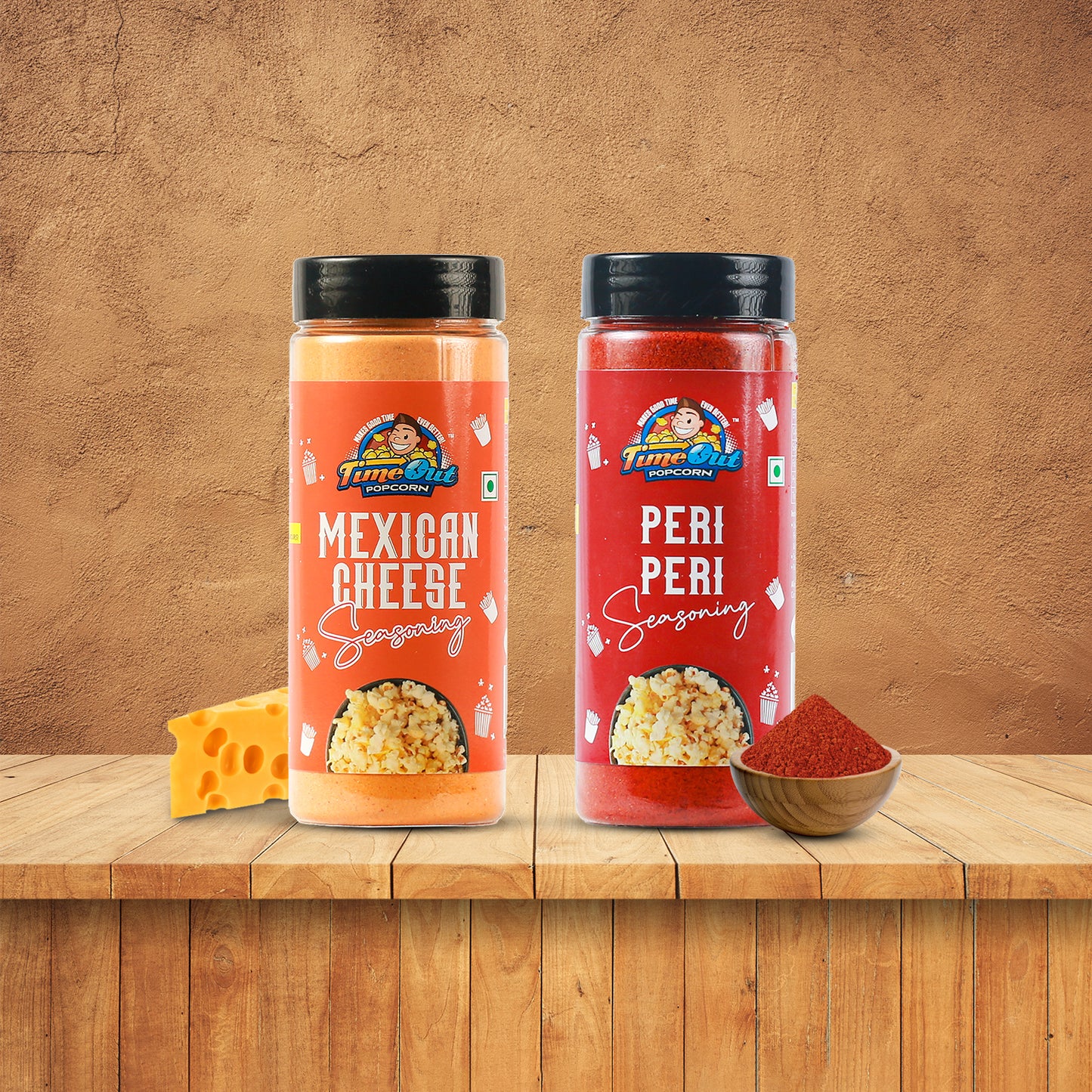 Mexican Cheese + Peri Peri Seasoning