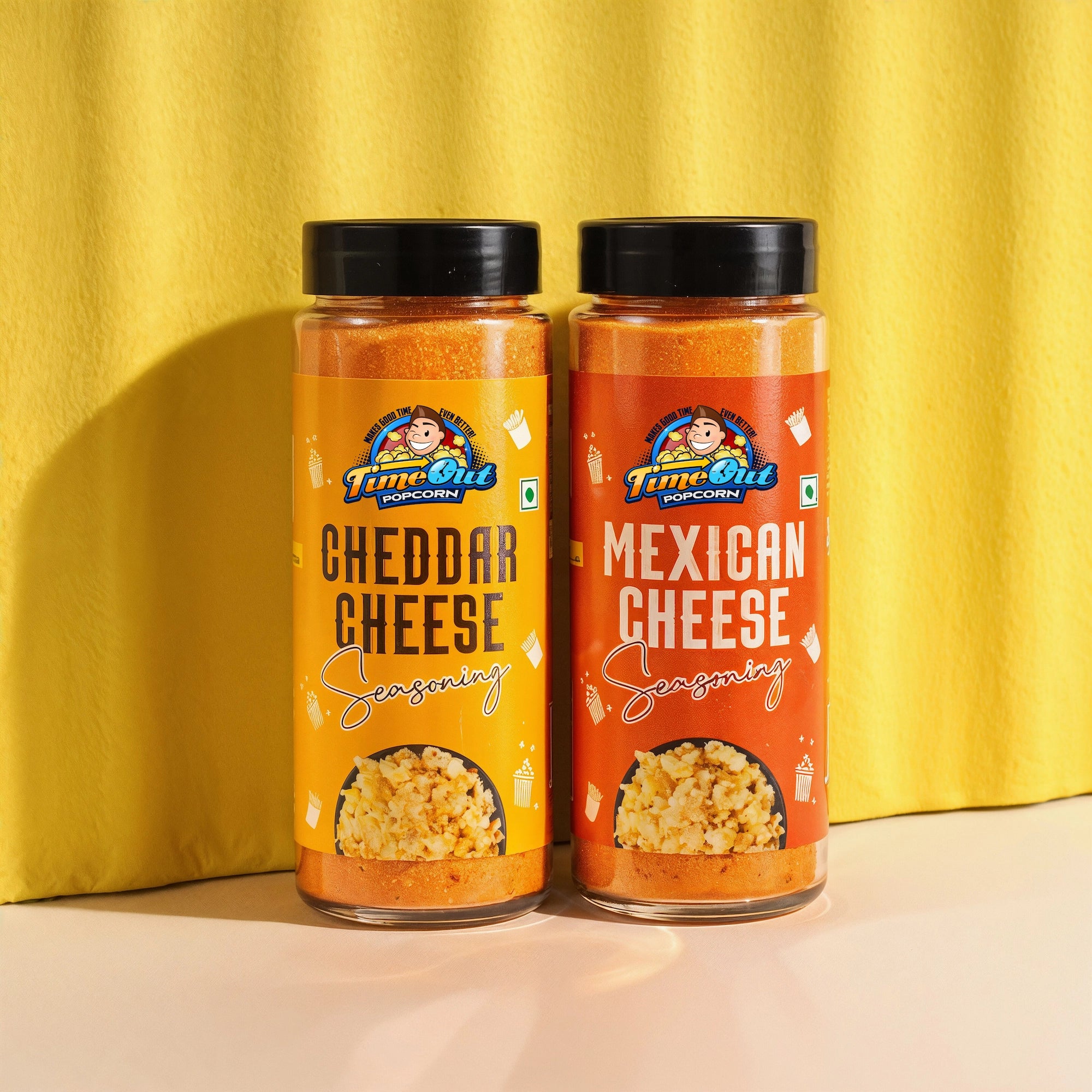 Mexican Cheese & Cheddar Cheese Seasoning (Pack of 2 x 100g)
