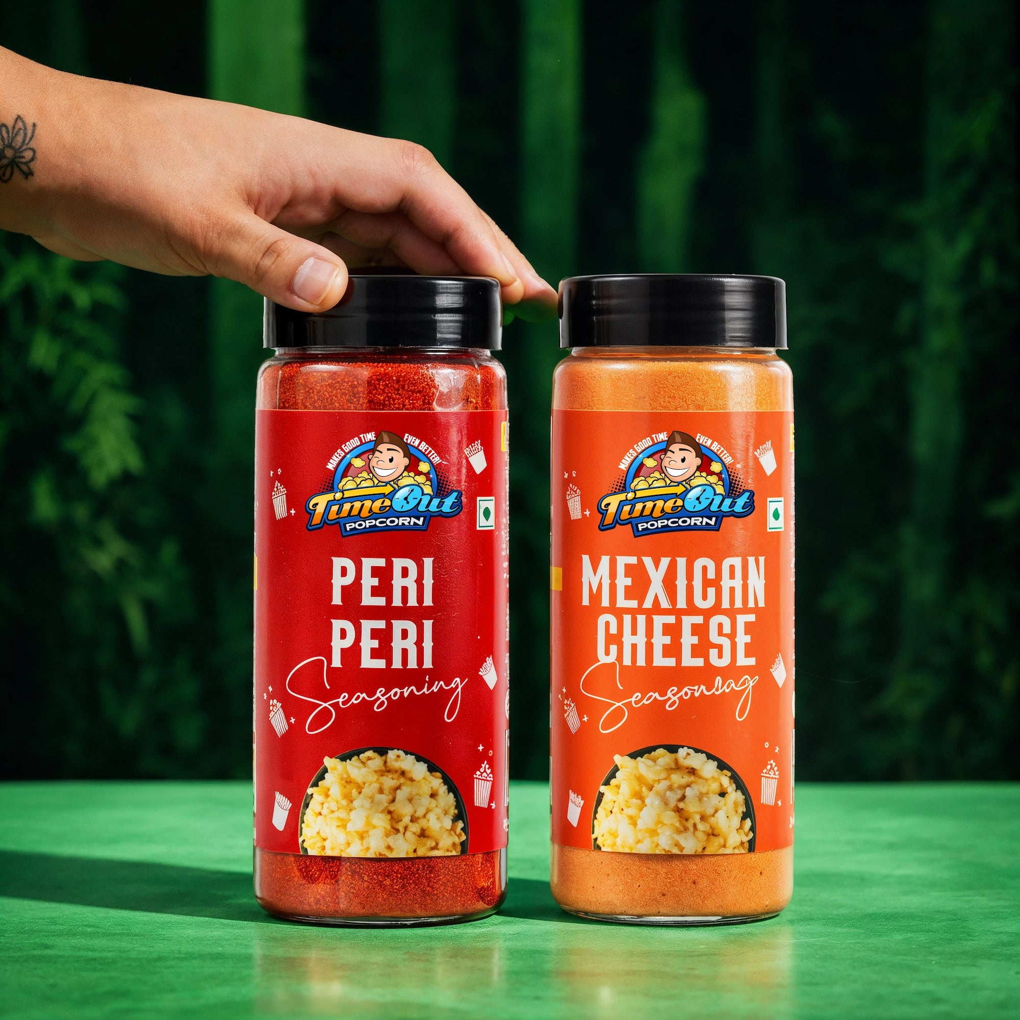 Mexican Cheese & Peri Peri Seasoning (Pack of 2 x 100g)