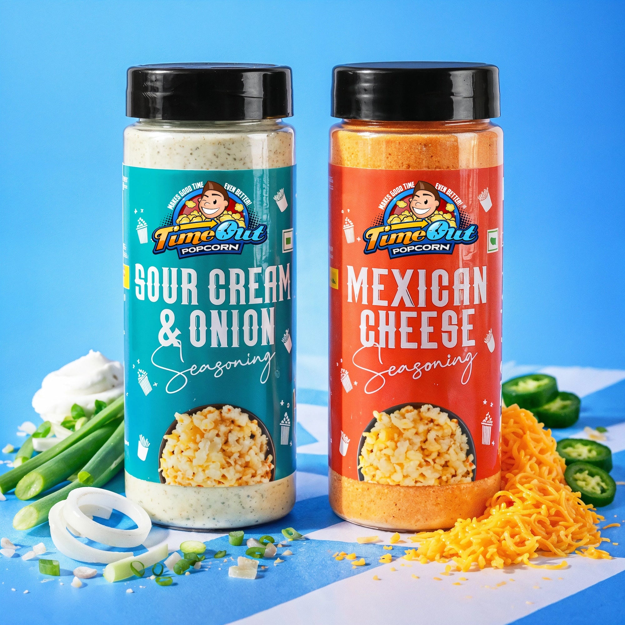 Mexican Cheese & Sour Cream Onion Seasoning (Pack of 2 x 100g)
