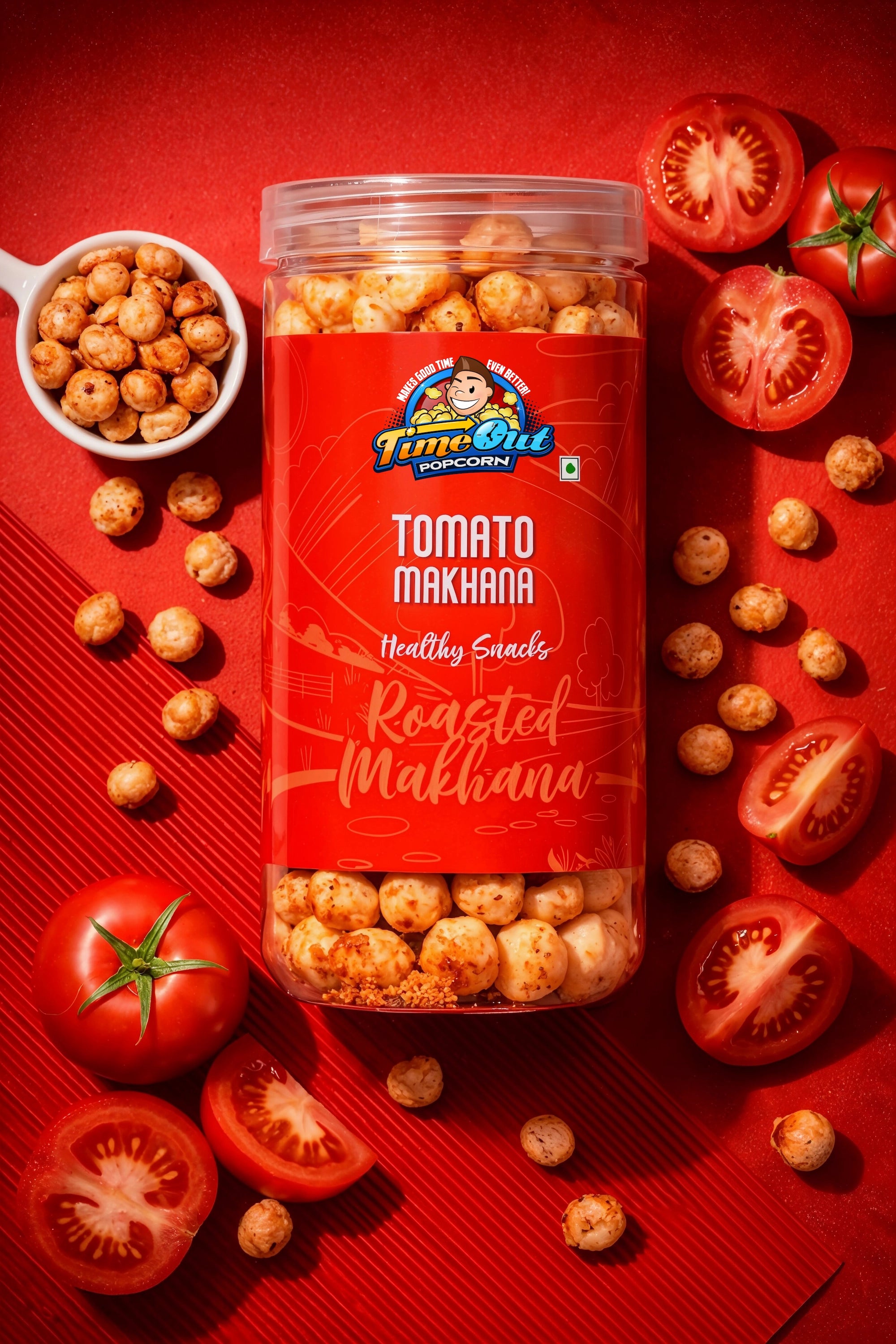 Cheese & Tomato Makhana (Pack of 2)