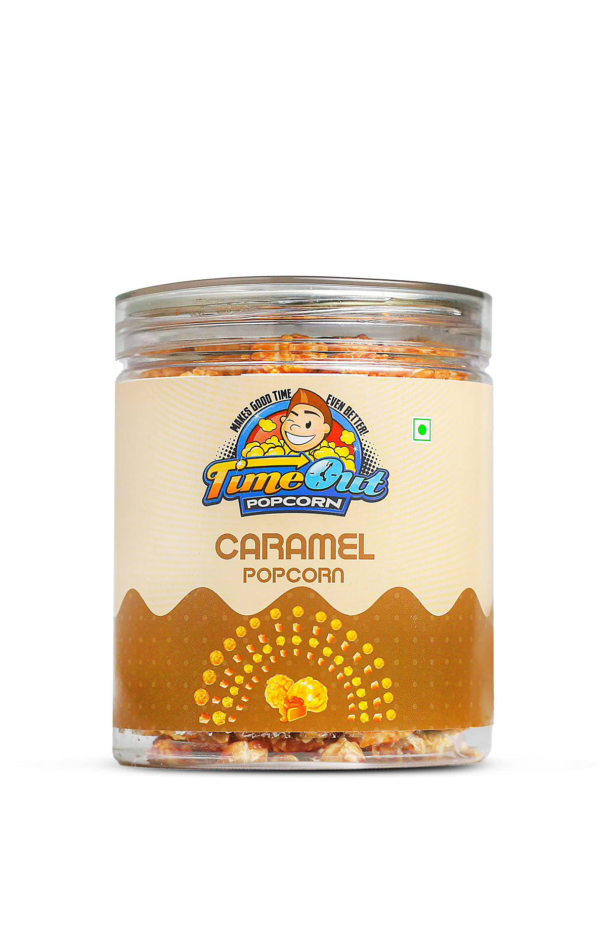 Caramel & Cheesy Peri Peri Popcorn (Pack of 2, 175g)